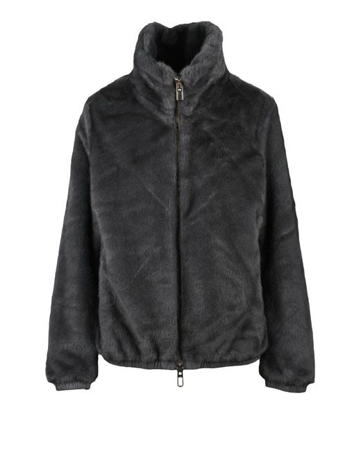 DUNO Black Polyester Eco Coat