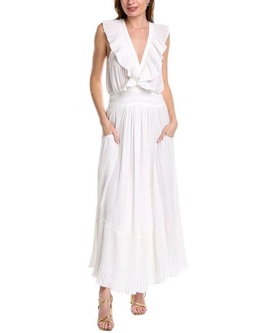 Ramy Brook Camden Maxi Dress in White | Lyst