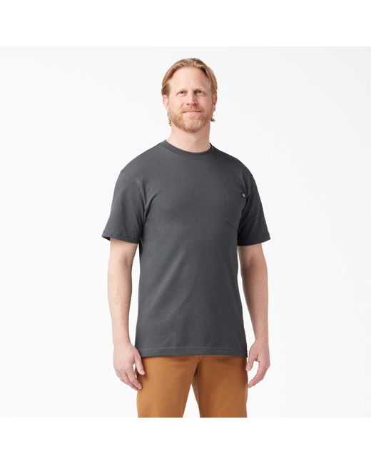 Dickies Gray Short Sleeve Pocket T-shirt for men