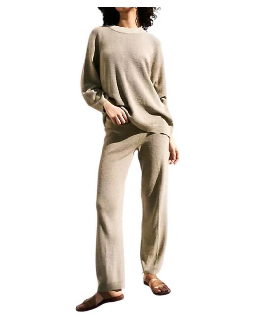 SHEIN ENSEMBLE DE DEUX PIÈCES FEMME EN TRICOT COMPRENANT UN PANTALON ET UN CARDIGAN, Pour les