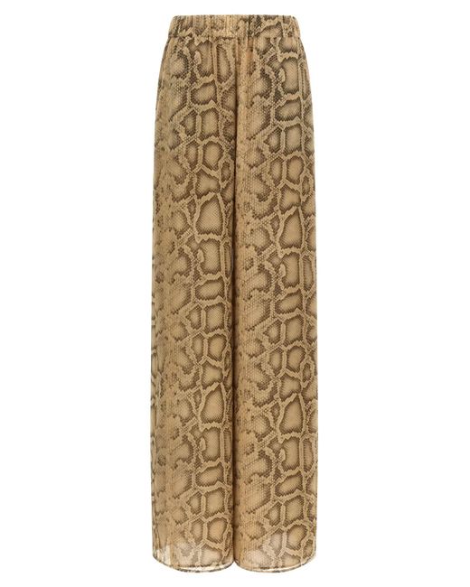 ANDAMANE Metallic Polyester Pants