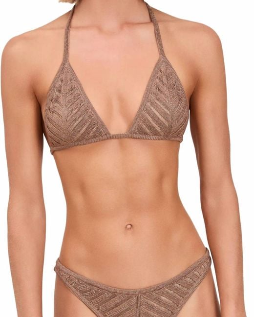 Devon Windsor Black Lucinda Triangle Top
