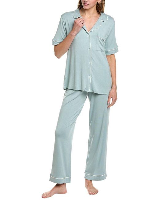 Hale Bob Blue 2Pc Pajama Set
