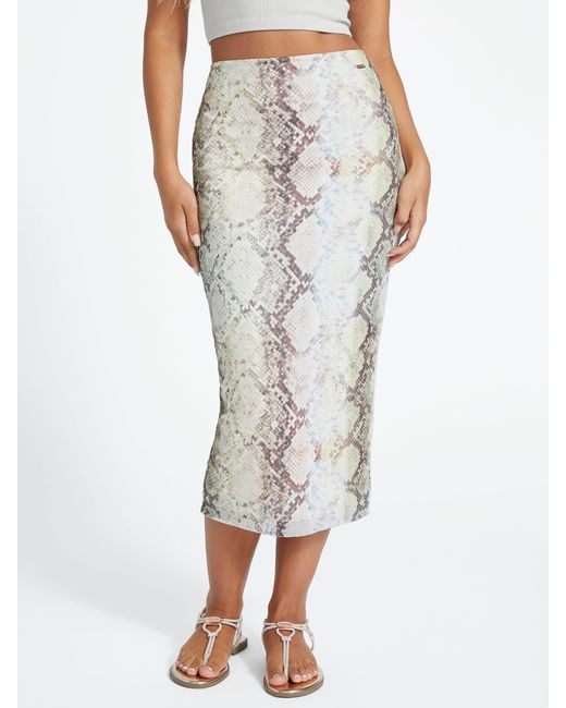 Guess Multicolor Eco Maddie Mesh Skirt