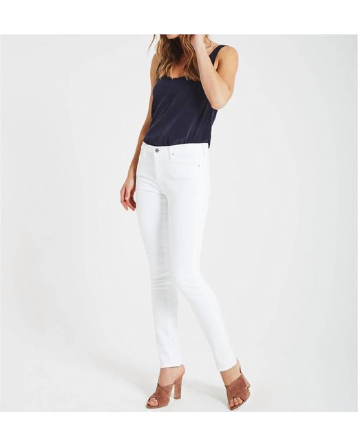AG Jeans White The Prima Jean