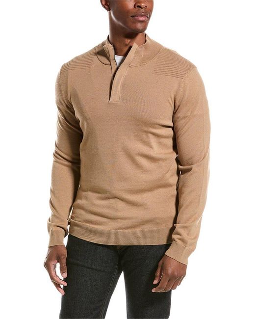 Boss Natural Wool-blend Pullover for men