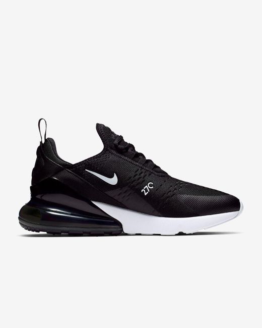 Nike Black Air Max 270 Ah8050-002 /white/anthracite Running Shoes Clk888 for men