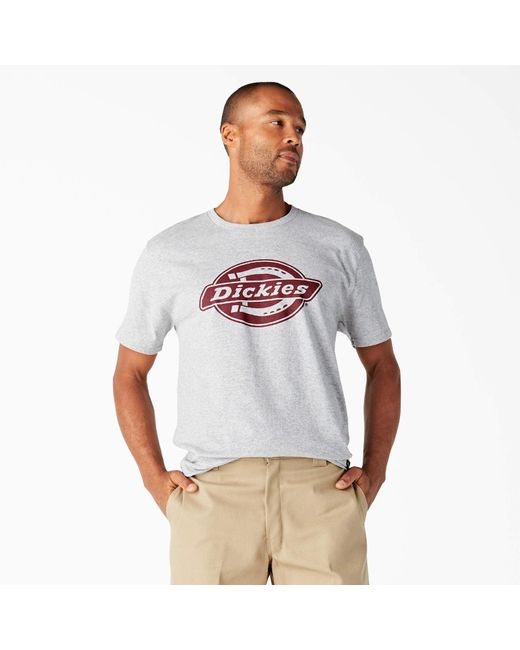 Dickies White Short Sleeve Relaxed Fit Graphic T-shirt for men