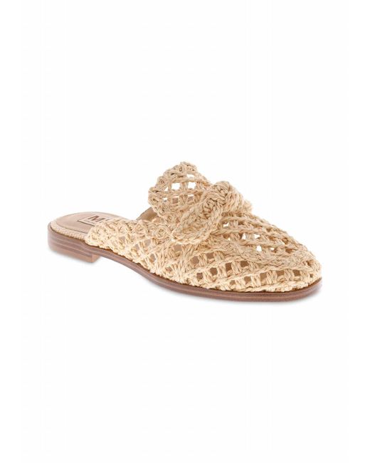 MIA White Layce Mule