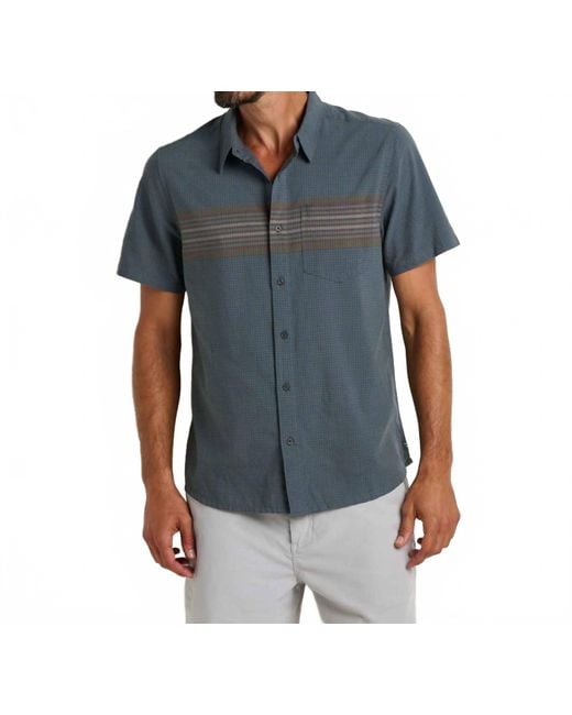 Toad & Co. Blue Airscape Button Down Shirt for men
