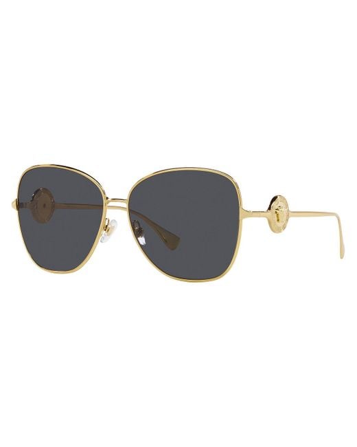 Versace Black 60 Mm Sunglasses