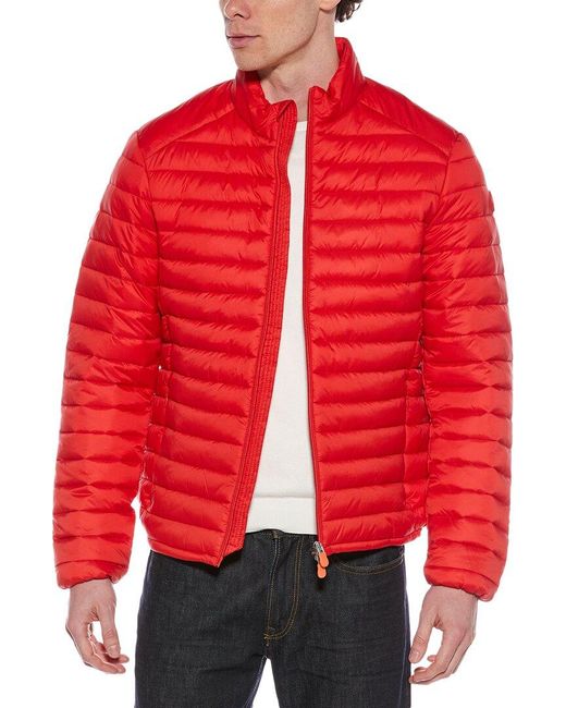 Save The Duck Red Alexander Jacket for men