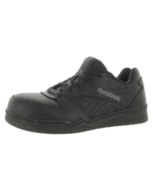 Reebok Black Bb4500 Work Leather Memory Foam Work And Safety Shoes