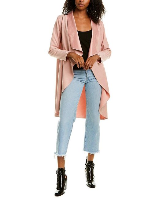 Pascale La Mode Pink Draped Jacket