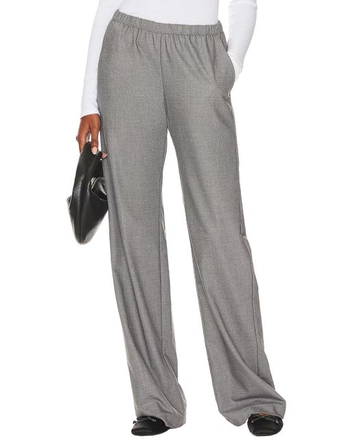 Enza Costa Gray Everywhere Suit Pant