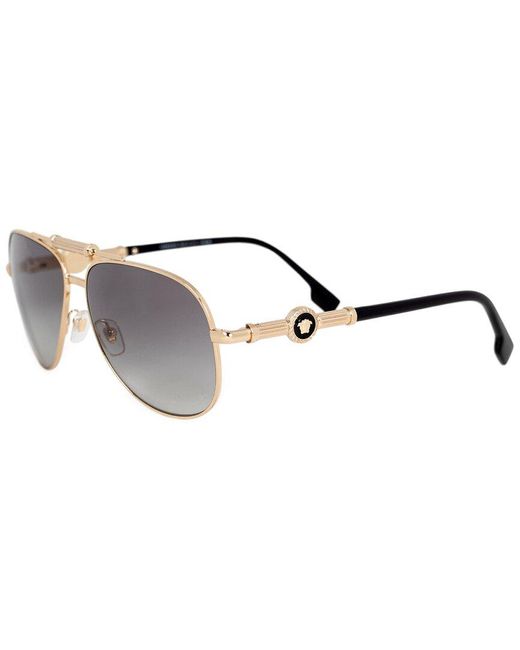 Versace Metallic Unisex Ve2236 59mm Sunglasses for men