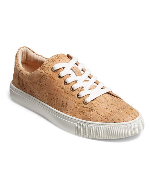Jack Rogers Brown Rory Cork Lace-up Casual And Fashion Sneakers