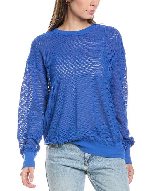 Michael Stars Blue Gigi Pullover