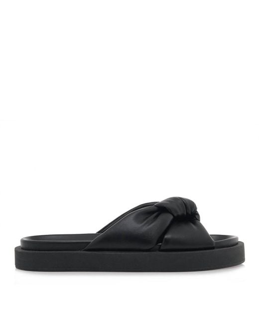 Exe' Black Artemis 940 Flat Sandal