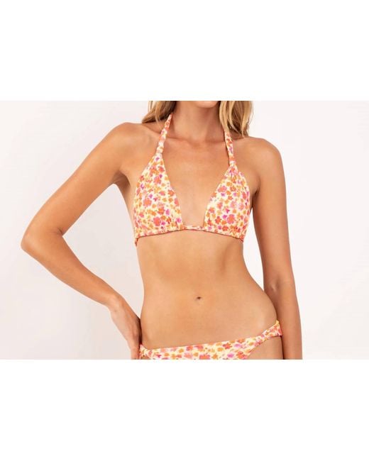 Rio De Sol Black Mel Bikini Top