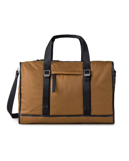 Mulberry Brown Performance Travel Holdall