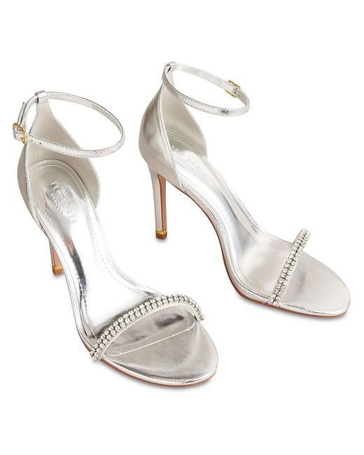 Ted Baker White Helenni Leather Pumps