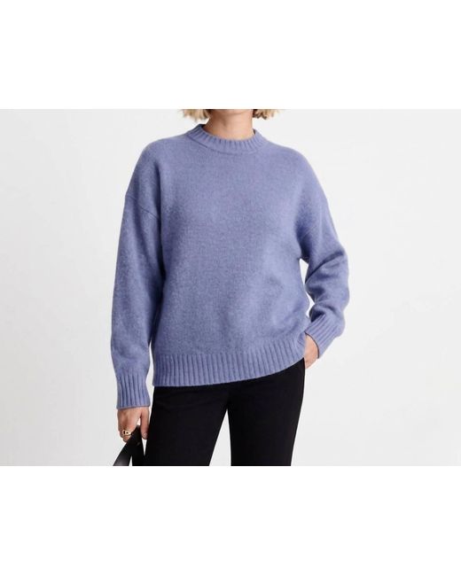 Madewell Blue Charm Kritty Pullover Sweater