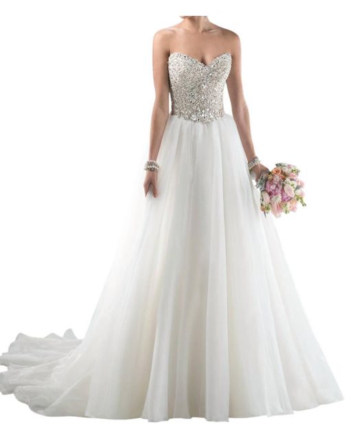 Maggie Sottero White Esme Marie Wedding Dress