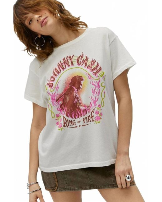 Daydreamer Gray Johnny Cash Tee