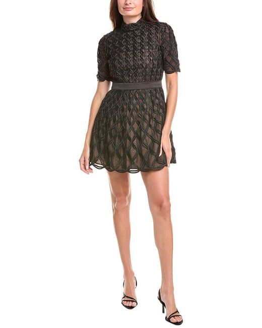 Jonathan Simkhai Black Costina Mini Dress
