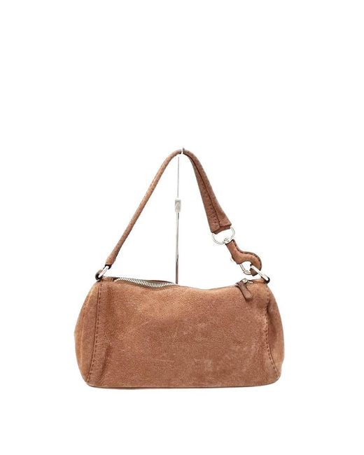 Prada Women Brown Shoulder Bag One Size