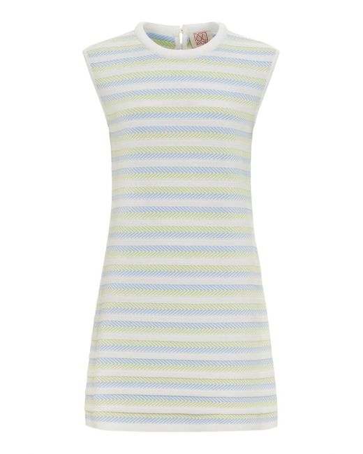 Rhowe Blue Wells Mini Dress