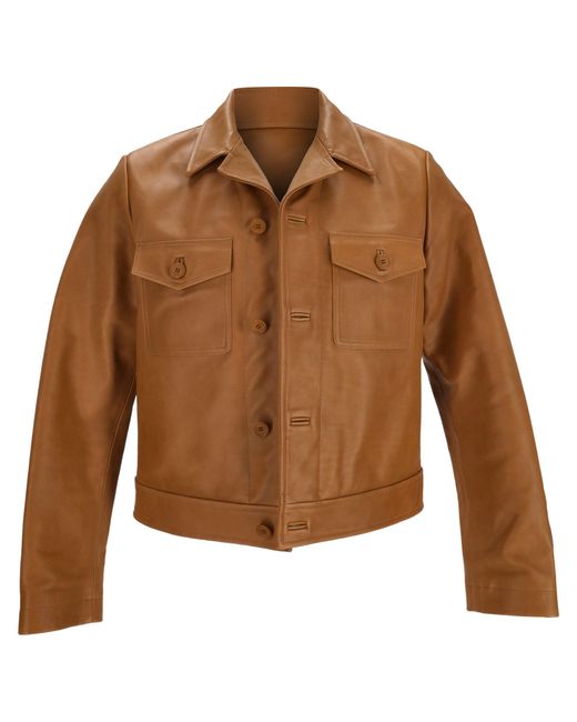 Sandro Brown Sandro Slim-Fit Jacket for men