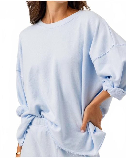 Sundays Blue Romy Essential Pullover