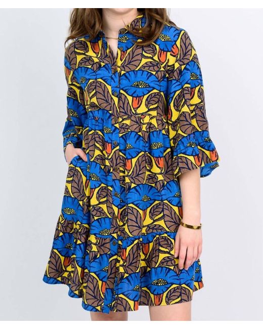 Uncle Frank Blue Bell Fleur Dress