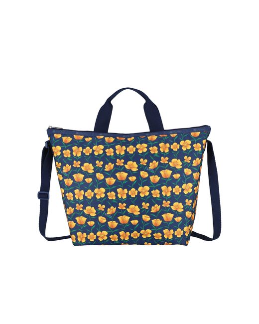 LeSportsac Blue Deluxe Easy Carry Tote