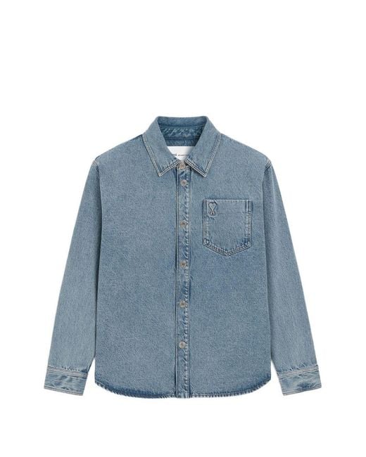 AMI Blue Shirts for men