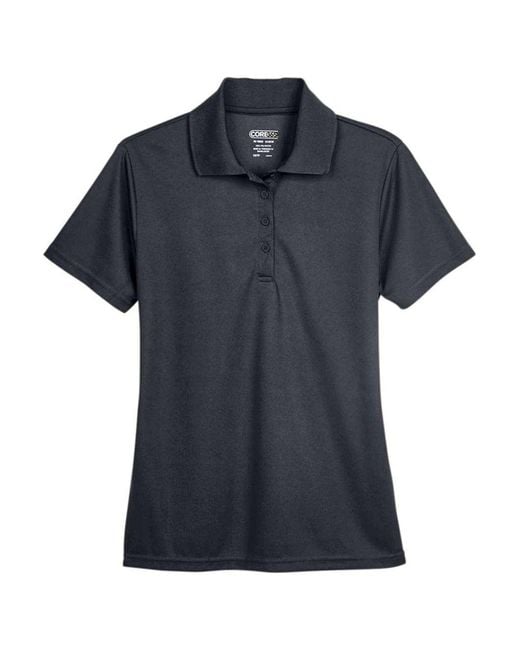 CORE365 Black Origin Performance Piqu Polo