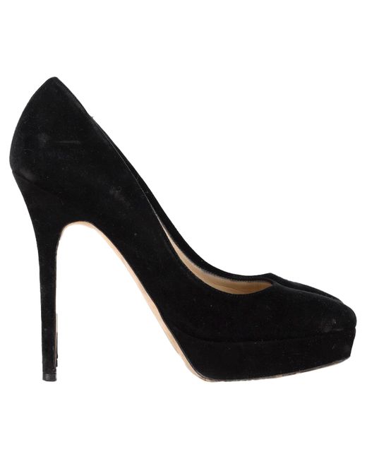 Jimmy Choo Black Platform Pumps