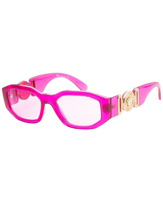 Versace Pink Ve4361 53mm Sunglasses for men