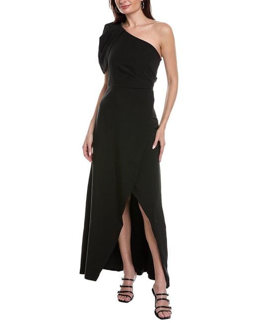Kay Unger Black Briana Gown