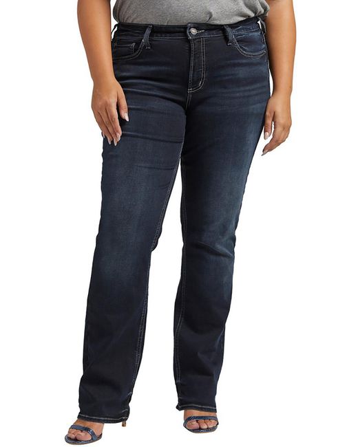 Silver Jeans Co. Blue Suki Mid-rise Slim Bootcut Jeans