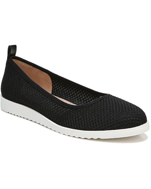 LifeStride Women's Black Ziggy Slip On Ballet Flats