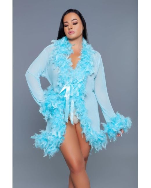 TRUEDAMES Blue Lux Robe