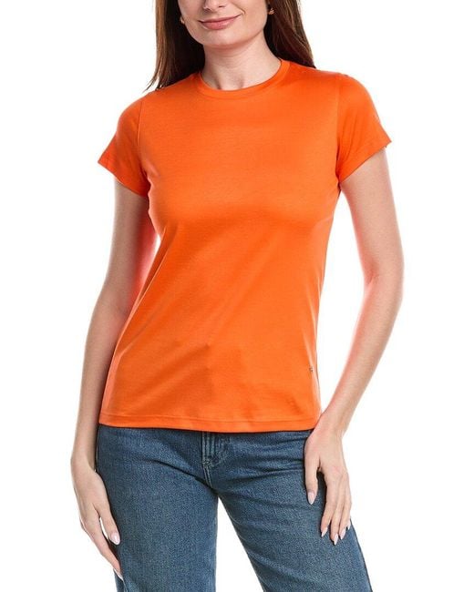 Akris Orange Knit Top