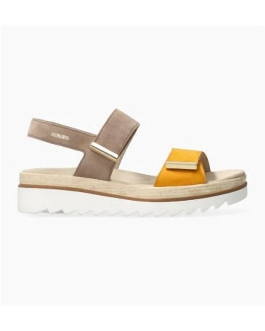Mephisto Women's Metallic Dominica Sporty Platform Sandal