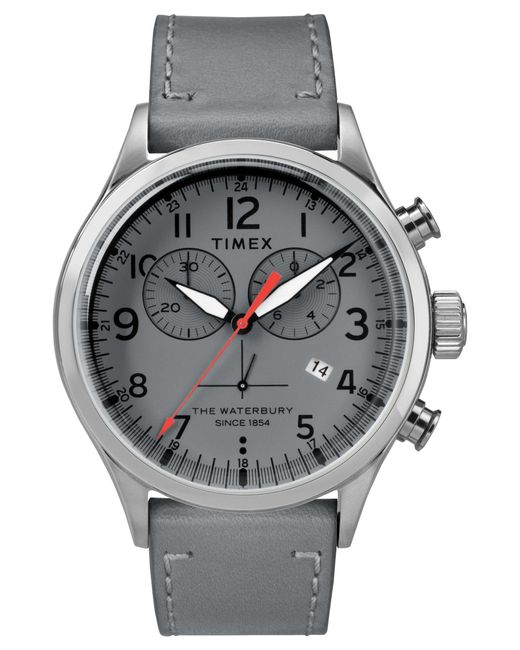 Timex Gray 42mm Quartz Watch for men