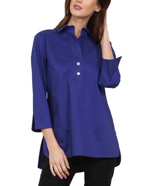 Hinson Wu Purple Aileen Tunic