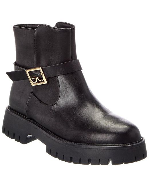 Byblos Black Leather Boot