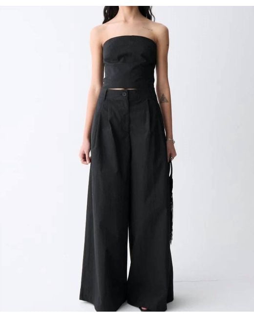 DELUC Black Louna Top